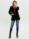 Women's Short Fur Black