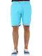 Funky Buddha FB5-3113 Men's Shorts Chino Aqua