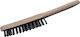 Hand Wire Brush with Wooden Handle No4 50791002 Brush with Wooden Handle