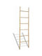 vidaXL Μπαμπού Διακοσμητική Σκάλα για Πετσέτες με 6 Σκαλοπάτια Floor Standing Bathroom Ladder with 6 Positions Brown