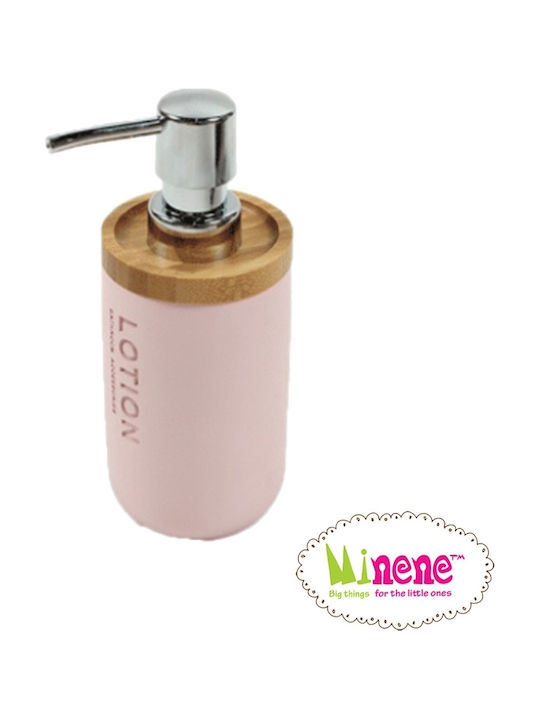 Minene Tabletop Ceramic Dispenser Pink