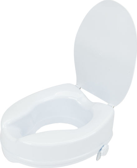 Gordon Ellis & Co Ashby Deluxe Toilet Seat Riser with Cap 10cm