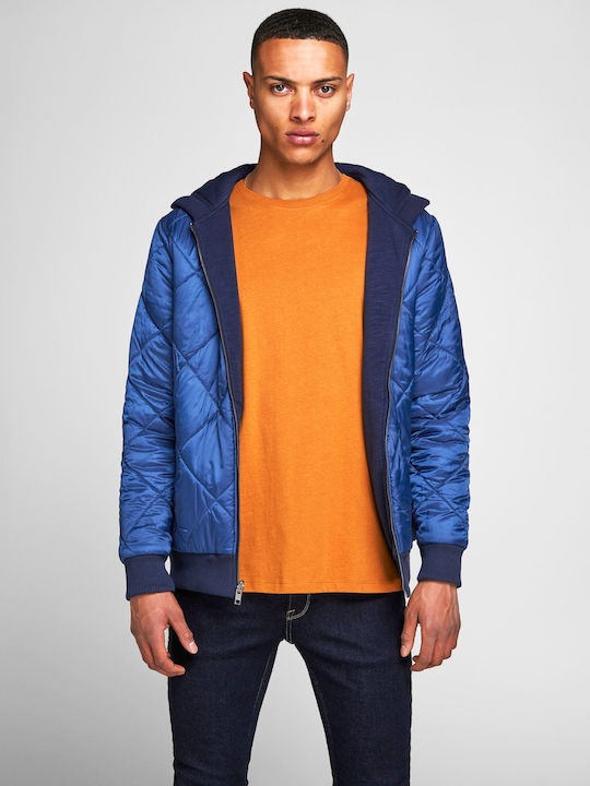 Jack & Jones Men's Puffer Jacket Blue