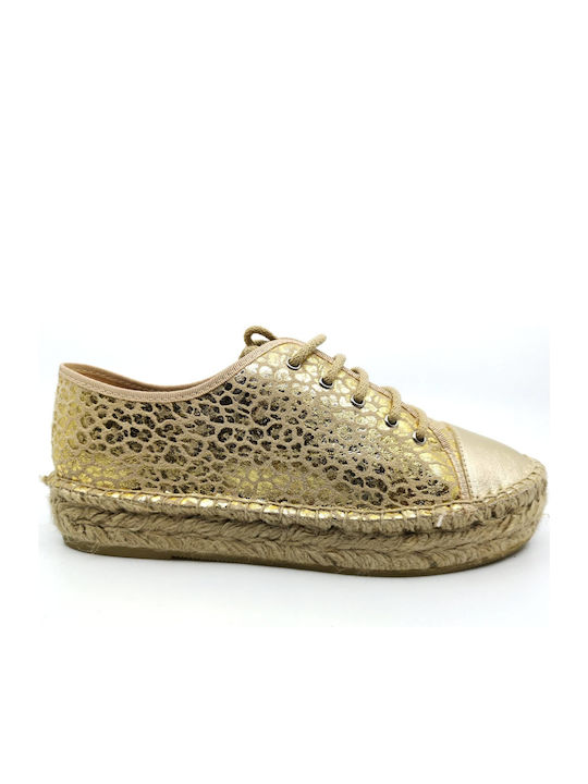 1192 Women's Espadrilles Gold