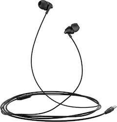 Usams EP-39 In-Ear Freihändig Kopfhörer mit Stecker 3.5mm Schwarz