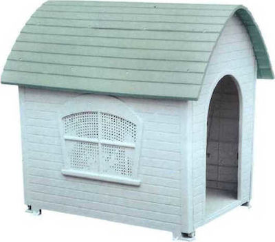 Dayang Dog House Dog House Plastic Indoor & Outdoor White 48x66x75cm