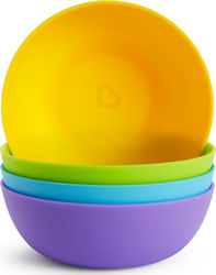 Munchkin Bol pentru copii din plastic Multicolor 4buc 51760