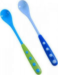 Lorelli Baby Set with Spoons made of Plastic for 0+ months Blue 2pcs