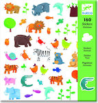 Djeco Stickers Ζωάκια for Children 3++ Years 160pcs