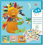 Djeco Stickers Ζωάκια for Children 3++ Years