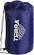 Terra Sac de dormit Single 2 Sezoane Cool 400 Albastru