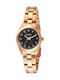 Oxette Bradshaw Watch with Pink Gold Metal Bracelet