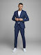 Men's Winter Suit Jacket Slim Fit Medieval Blue