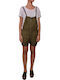 Damen Jumpsuit Khaki