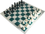 Σκάκι Αναδιπλούμενο Ρολό με Πιόνια 43x43cm