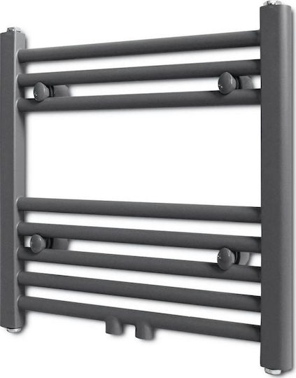 vidaXL Straight 141888 Towel Rail Bathroom 480x480 184kcal/h Gray