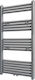 vidaXL Straight Towel Rail Bathroom 1160x600 481kcal/h Gray