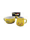 GB eye Set Mic Dejun Pokemon Pikachu Cană Ceramică Galbenă 380ml
