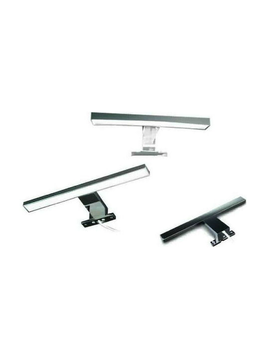 Gloria Leta Lumină De baie LED Argintiu 30x10.5x4.2cm Gloria Leta Lumină De baie LED Argintiu 30x10.5x4.2cm