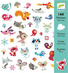 Djeco Stickers Μικροί Φίλοι 160τμχ for Children 3++ Years