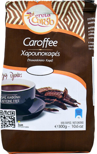 Creta Carob Υποκατάστατο Καφέ Χαρουποκαφές Bio σε Σκόνη 300gr