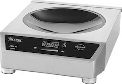 Hendi Tabletop Inductive Commercial Electric Burner with 1 Hearths 3.5kW 34x45x12cm