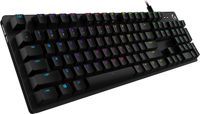 G512 SE Gaming Μηχανικό Πληκτρολόγιο με GX Blue διακόπτες και RGB φωτισμό (Αγγλικό US)