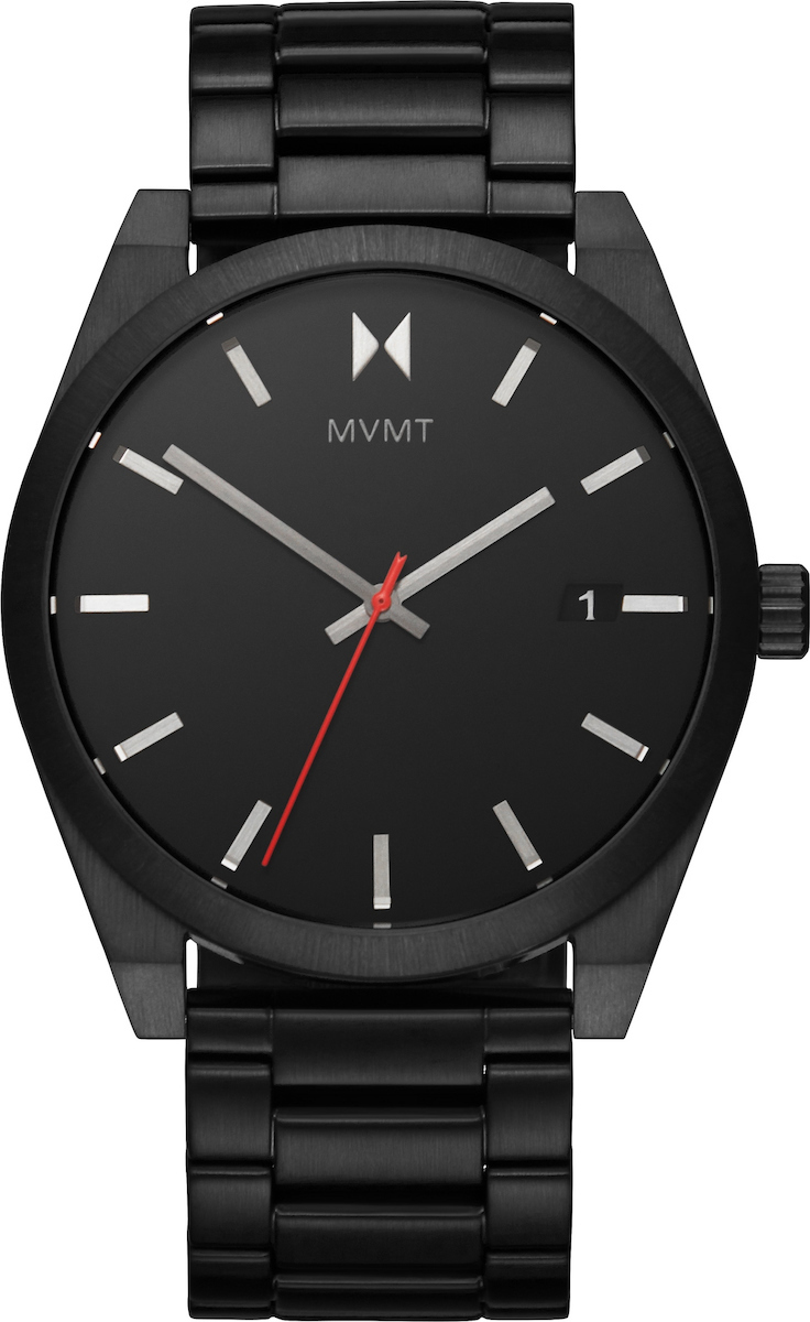 MVMT Element Men's Watch 43mm Chronograph Battery with Black Metal