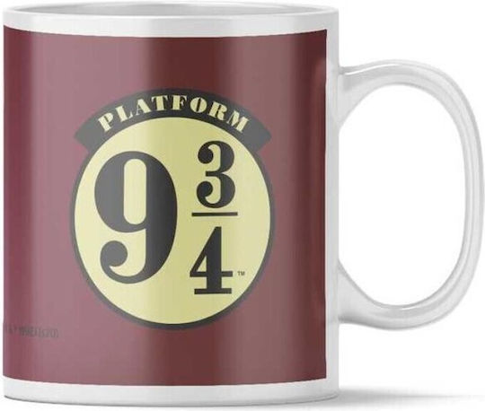 Pyramid International Platform 9 3/4 Κούπα Κεραμική Κόκκινη