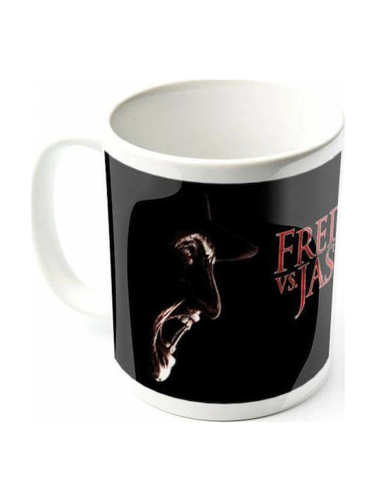 Pyramid International Face Off Freddy Vs Jason Ceramic Cup