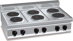 GGMgastro Sextuplă 15.6kW 120x70x29cm