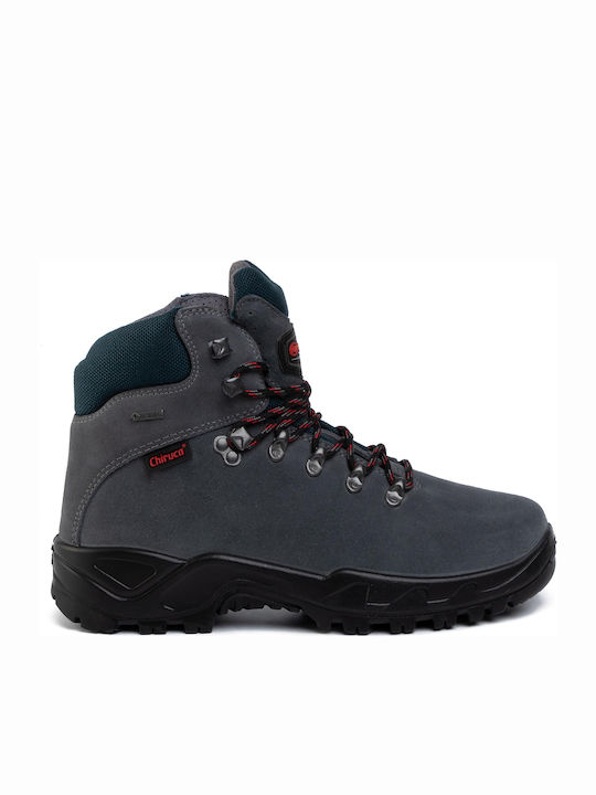 Chiruca Xacobeo 05 Gore-Tex Men's Hiking Boots Waterproof with Gore-Tex Membrane Gray