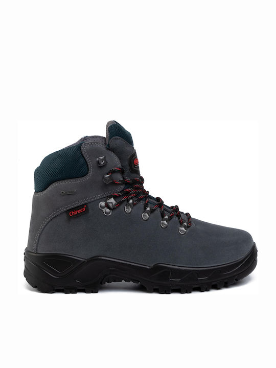 Chiruca Xacobeo 05 Gore-Tex Herren Wanderstiefel Wasserdicht mit Gore-Tex Membran Gray