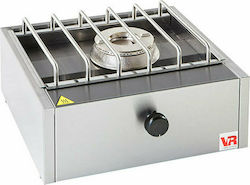 Vrettos Kallisti 1 Eco Tabletop Commercial Natural Gas Burner with 1 Hearths 7.5kW 42x40x19cm