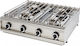 Vrettos Kallisti 4 LPG Cooktop Quadruple 39kW 80x70x19cm