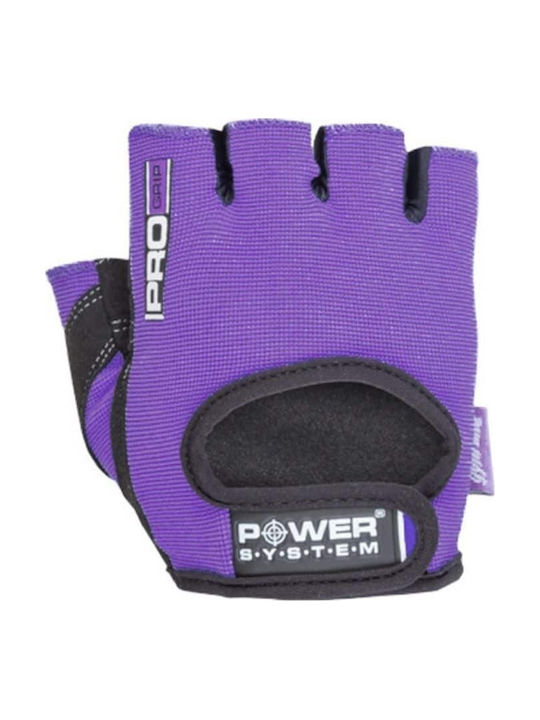 Power System Pro Grip PS-2250 Γυναικεία Αθλητικά Γάντια Γυμναστηρίου Μωβ