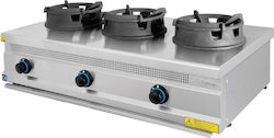 Empero TC.7WG120 LPG Cooktop Triple 54kW 120x70x30cm Empero TC.7WG120 LPG Cooktop Triple 54kW 120x70x30cm