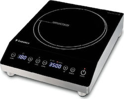 Karamco E350D Tabletop Inductive Commercial Electric Burner with 1 Hearths 3.5kW 44x54x13cm