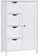 Songmics Dulap de baie cu 4 sertare Cabinet de ...