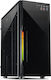 Inter-Tech B-42 RGB Gaming Midi Tower Computer Case Black