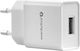 everActive Φορτιστής Χωρίς Καλώδιο με Θύρα USB-A Λευκός (SC-100)