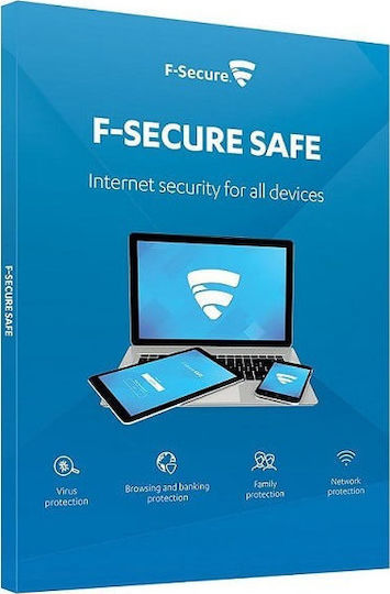 F-Secure Safe 2020 for 1 Device and 1 Year of Use (Electronic License)
