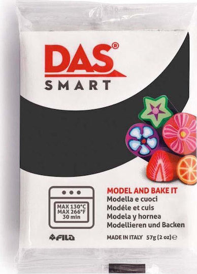 DAS Smart Polymer Clay Blackς 57gr 321030