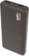 Setty SPB10B Power Bank 10000mAh με 2 Θύρες USB-A Μαύρο