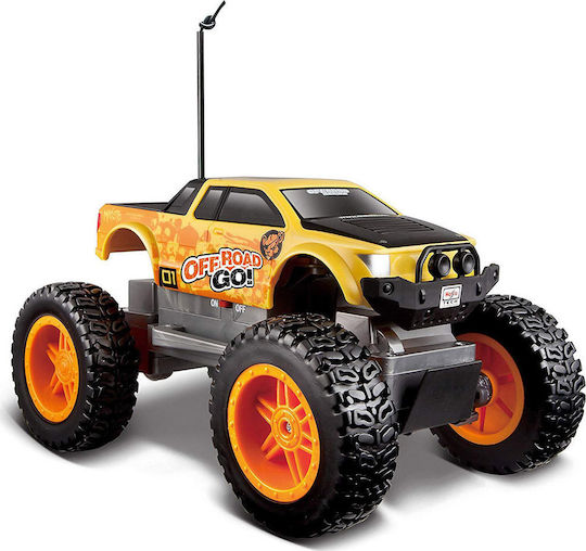 Maisto 81762 Tech Off Road Go Remote Controlled Car Crawler Yellow