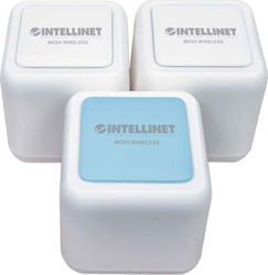 Intellinet Ganzes Haus Mesh Wireless AC1200 Kit Mesh Wi-Fi Dreifach-Kit