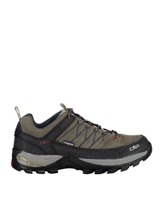 CMP Rigel Low Waterproof Men's Brown Hiking Shoes