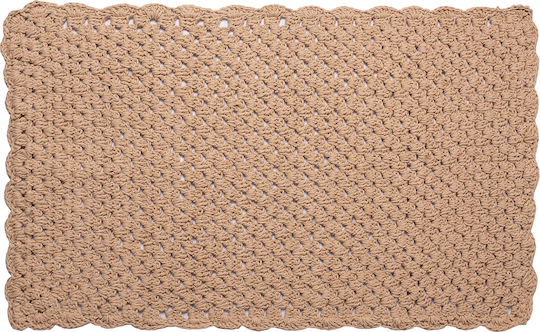 Covoare de baie Bumbac Tricotat Silk Fashion Bej 70x140cm