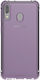 Samsung Silicone Back Cover Purple (Galaxy M20)