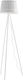 Fan Europe Cluny Vintage Floor Lamp H168xW40cm. with Socket for Bulb E14 White